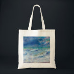 Renoir Seascape. Blue nautical impressionism art Tote Bag<br><div class="desc">Pierre Auguste Renoir "Seascape" tote bag. Blue nautical impressionism art.</div>