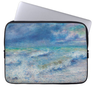 Renoir Seascape. Blue nautical impressionism / Sea Laptop Sleeve