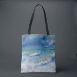 Renoir Seascape. Blue nautical impressionism. Sea Tote Bag<br><div class="desc">Pierre-Auguste Renoir "Seascape" tote bag. Blue nautical impressionism art.</div>