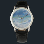 Renoir Seascape. Blue nautical impressionism. Sea Watch<br><div class="desc">Pierre-Auguste Renoir "Seascape" watch. Blue nautical impressionism art.</div>