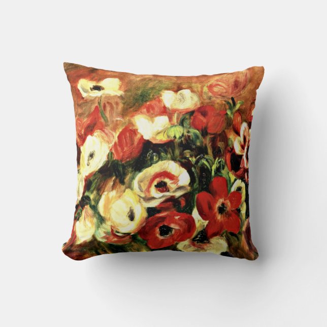 Renoir - Spray of Anemones Cushion (Front)
