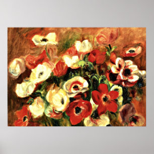 Renoir - Spray of Anemones Poster