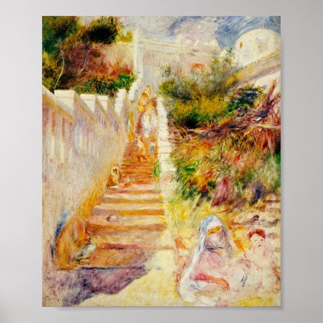 Renoir, Steps in Algiers Poster (Front)