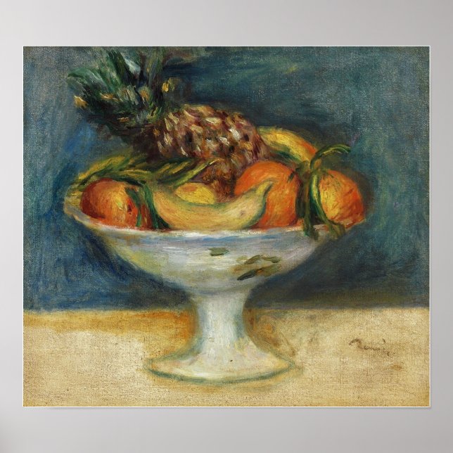Renoir - Still Life Compotier With Fruit 1890 Poster (Front)