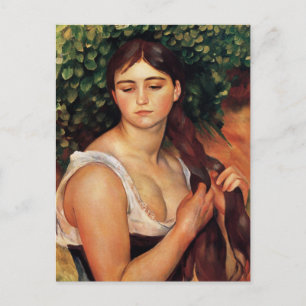 Renoir The Braid Postcard