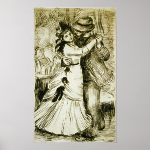 Renoir - The Dance In The Country Poster