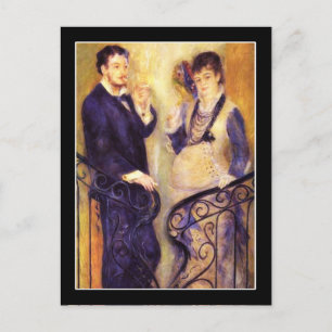 Renoir The Expectant Couple Postcard