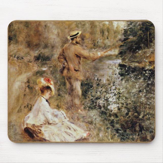 Renoir - The Fisherman Mouse Mat (Front)