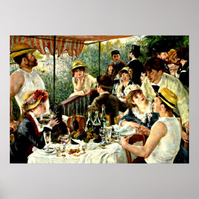 Renoir: The Luncheon of the Boating Party Poster (Front)