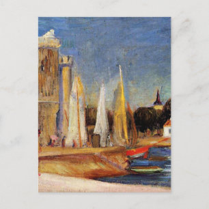 Renoir - The Port of Rochelle Postcard