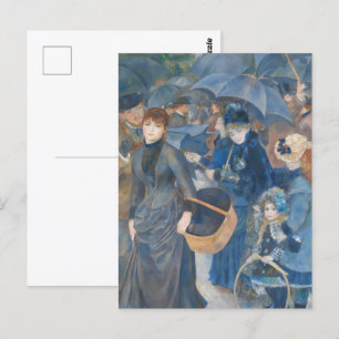 Renoir - The Umbrellas Fin Art Postcard