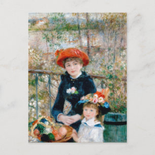 Renoir "Two Sisters (On the Terrace)" Postcard
