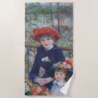 Renoir Two Sisters Terrace French Impressionism 