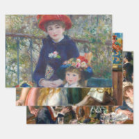 Renoir Two Sisters Terrace French Impressionism