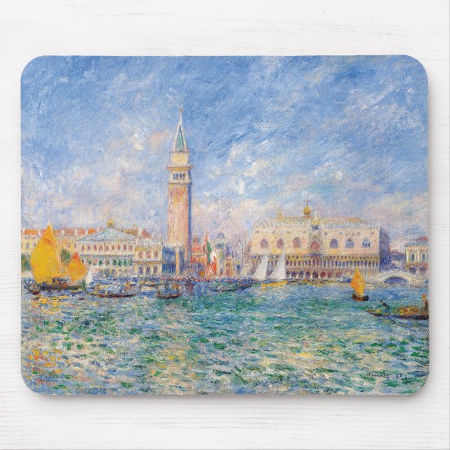 Renoir , “ Venice (The Doge’s Palace） ” Mouse Mat (Front)