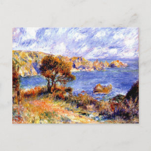 Renoir - View at Guernsey Postcard