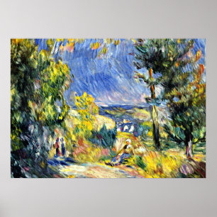 Renoir - View Close to Antibes Poster