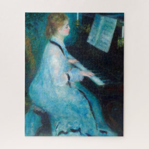 Renoir Woman Piano Music Musician Jigsaw Puzzle