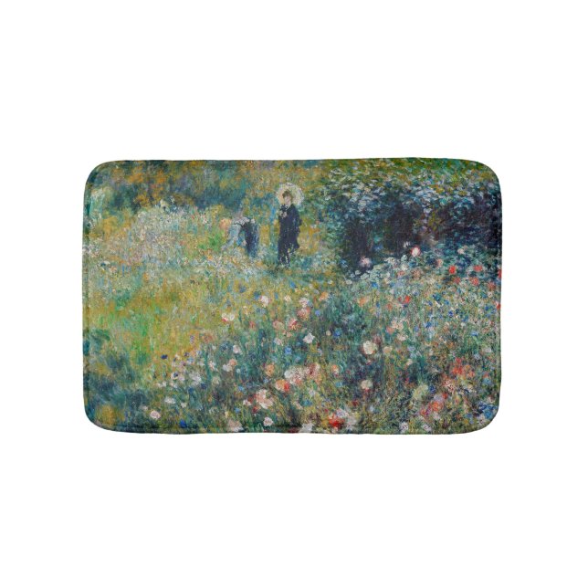 Renoir - Woman with a Parasol in a Garden Bath Mat (Front)