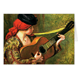 Renoir - Young Spanish Woman with a Guitar