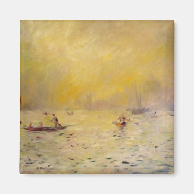Renoir's A View of Venice Fog Magnet (Front)