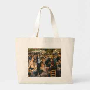 Renoir's Bal du   de la Galette (1876) Large Tote Bag