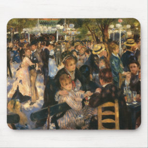 Renoir's Bal du de la Galette (1876) Mouse Mat