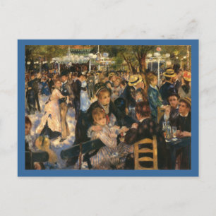Renoir's Bal du de la Galette (1876) Postcard