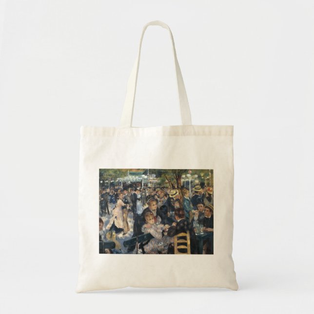 Renoir's Le Moulin de La Galette Tote Bag (Front)