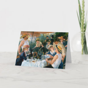Renoir's Luncheon of the Boating Party (1881) Card
