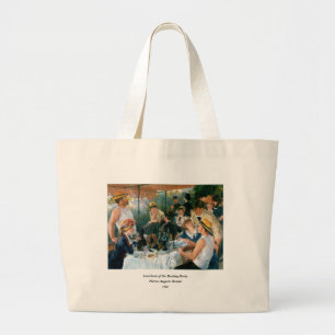 Renoir's Luncheon of the Boating Party (1881) Large Tote Bag