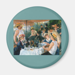 Renoir's Luncheon of the Boating Party (1881) Magnet