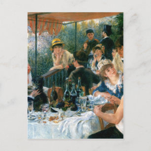 Renoir's Luncheon of the Boating Party (1881) Postcard