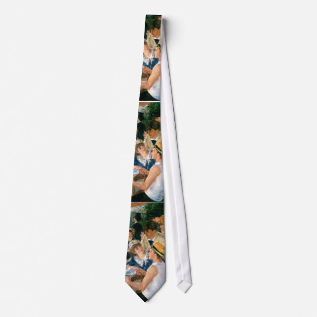 Renoir's Luncheon of the Boating Party (1881) Tie (Front)