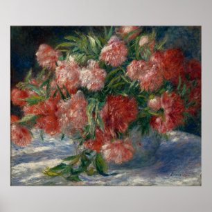Renoir's Peonies Poster