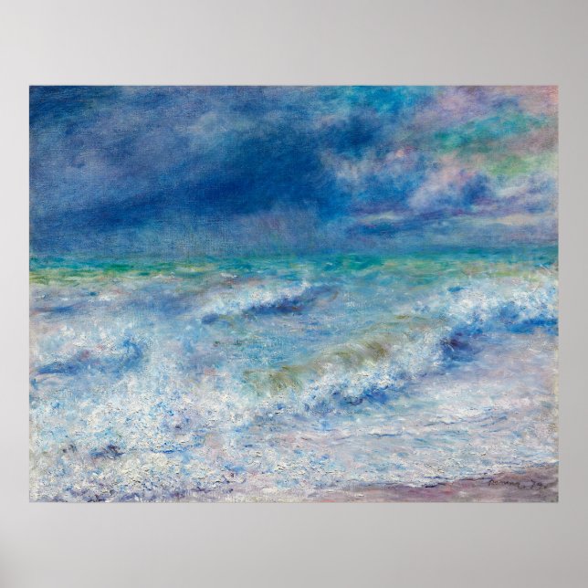 Renoir's Seascape Poster (Front)