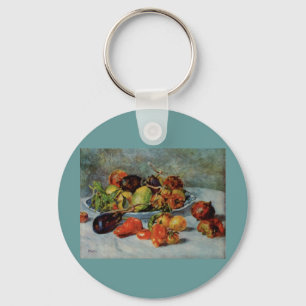 Renoir's Still Life with Mediterranean Fruit, 1911 Key Ring