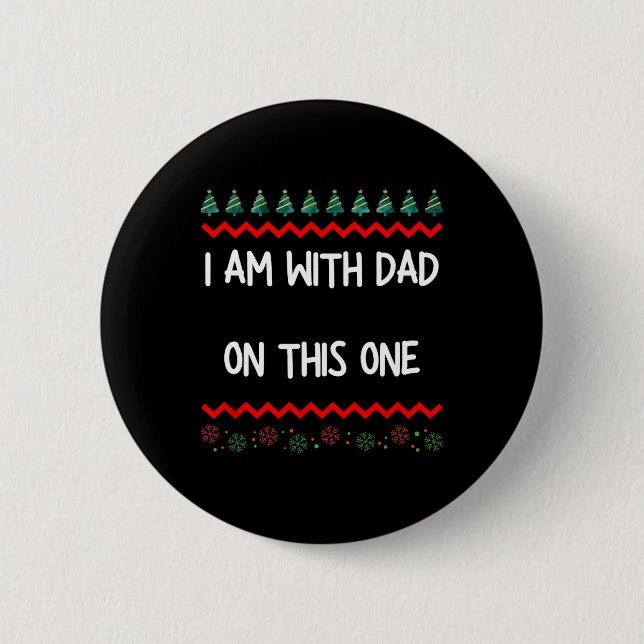 Renolve Uni-adults Christmas  6 Cm Round Badge (Front)