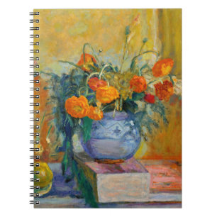 Renoncules au Vase Bleu Pierre Bonnard Notebook