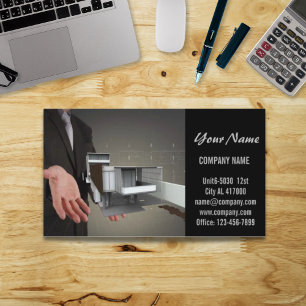 Renovation Construction builder architect Business Card