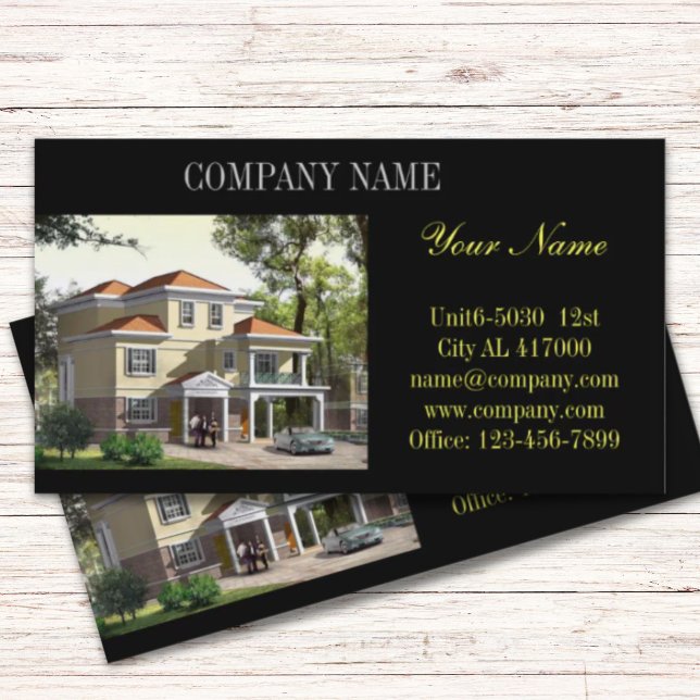 Renovation Construction Home Remodeling Realtor Business Card (Renovation Construction Home Remodeling Realtor Business Card)