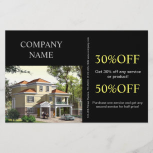 Renovation Construction Home Remodeling Realtor Flyer