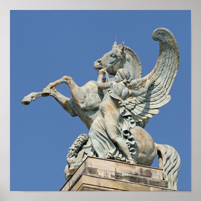 Renown Holding Back Pegasus Poster (Front)