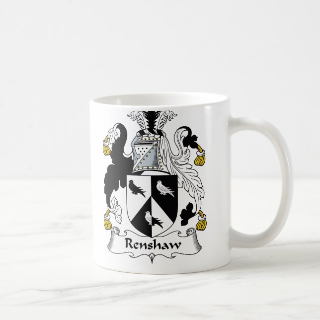 Renshaw Family Crest Coffee Mug (Right)