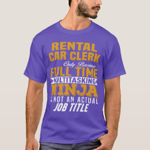 Rental Car Clerk girl girl T-Shirt