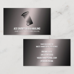 Rental Dumpsters Business Card