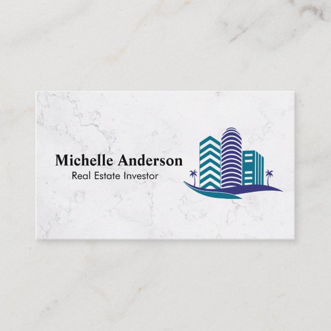 Rental Properties | Coastal Real Estate Business Card (Front)