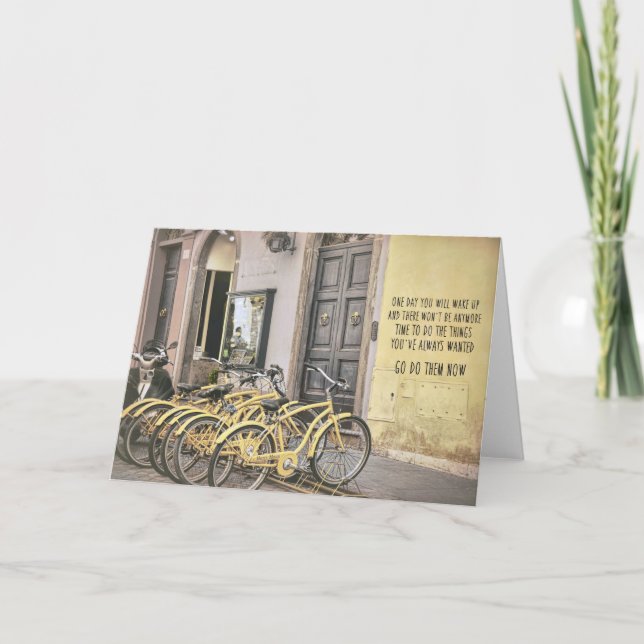 RENTALS FOR RIDING Greeting Card (Front)