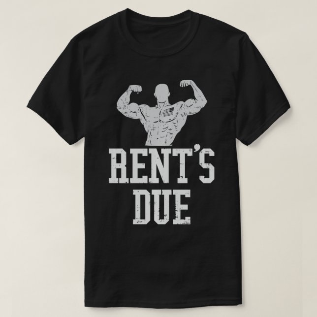 Rent's Due For Weightlifter Pullover  (Design Front)