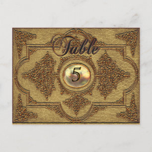 Renvoisié Moffet  Victorian Table Number Card